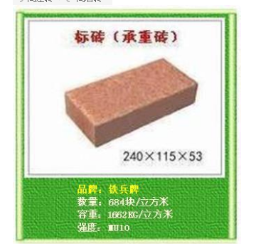 承重砖墙每方用量计算公式与详解